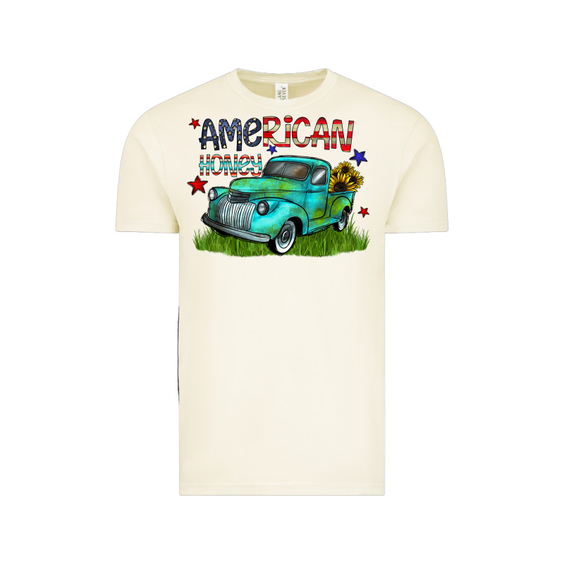 American Honey Vintage Tee by CowhideDigitalArt | Teevron