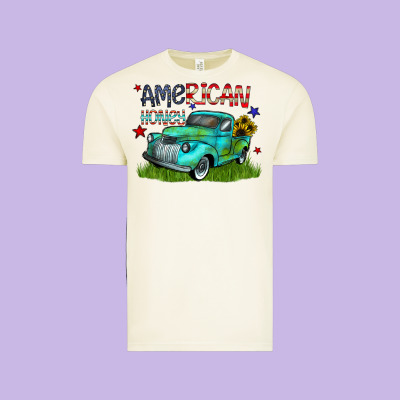 American Honey Vintage Tee Designed By Cowhidedigitalart