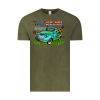 Vintage Olive american honey Vintage Tee - CowhideDigitalArt