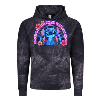 Cloud Black stitch rainbow Vintage Hoodie - Zillion Design Studio