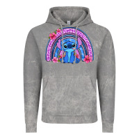 Cloud Rock stitch rainbow Vintage Hoodie - Zillion Design Studio