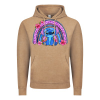 Vintage Coffee stitch rainbow Vintage Hoodie - Zillion Design Studio