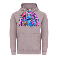 Vintage Zinc stitch rainbow Vintage Hoodie - Zillion Design Studio