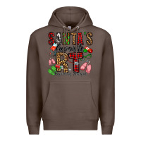 Coffee santa's favorite rt respiratory therapist Premium Hoodie - Jasminsmagicworld