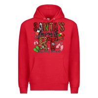 Red santa's favorite rt respiratory therapist Premium Hoodie - Jasminsmagicworld