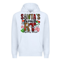 White santa's favorite rt respiratory therapist Premium Hoodie - Jasminsmagicworld
