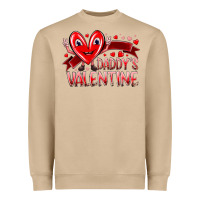 Mushroom daddy is valentine Heavyweight Sweatshirt - RacoonDesign
