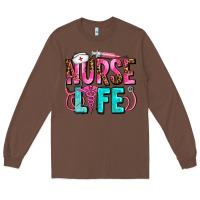Chestnut nurse life Long Sleeve Tee - AdoDesignShop