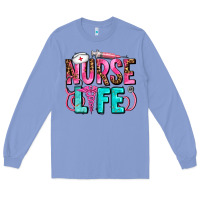 Colony Blue nurse life Long Sleeve Tee - AdoDesignShop