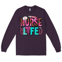 Plum nurse life Long Sleeve Tee - AdoDesignShop