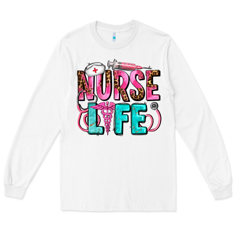 Nurse Life Long Sleeve Tee by AdoDesignShop | Teevron