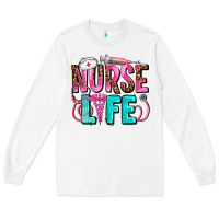 White nurse life Long Sleeve Tee - AdoDesignShop
