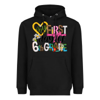 Black my first day of 6th grade Heavyweight Hoodie - NancyCooperArtShop