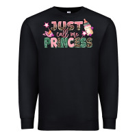 Black just call me princess Premium Sweatshirt - MaliasSmallBusiness