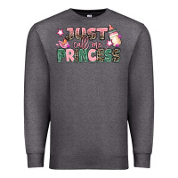 Charcoal Heather just call me princess Premium Sweatshirt - MaliasSmallBusiness