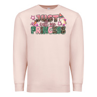 Pale Pink just call me princess Premium Sweatshirt - MaliasSmallBusiness