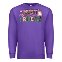 Purple just call me princess Premium Sweatshirt - MaliasSmallBusiness