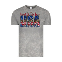 Cloud Rock land of the free usa Vintage Tee - RacoonDesign