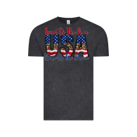 Vintage Black land of the free usa Vintage Tee - RacoonDesign