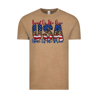 Vintage Coffee land of the free usa Vintage Tee - RacoonDesign