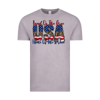 Vintage Zinc land of the free usa Vintage Tee - RacoonDesign