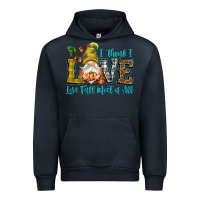 Navy I think i love Fall most of all Urban Hoodie - NancyCooperArtShop