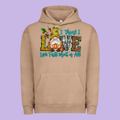 I Think I Love Fall Most Of All Urban Hoodie Designed By Nancycooperartshop
