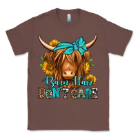 Chestnut barn hair don't care long haired cow Classic Tee - Jasminsmagicworld