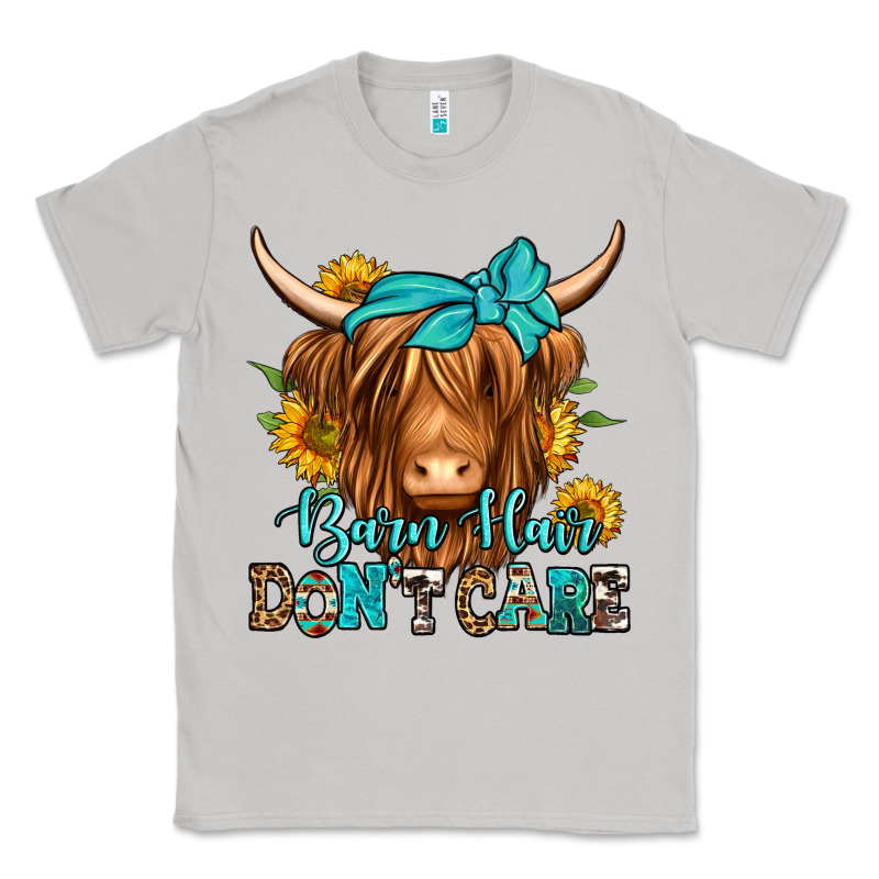 Barn Hair Don't Care Long Haired Cow Classic Tee by Jasminsmagicworld | Teevron