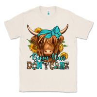 Natural barn hair don't care long haired cow Classic Tee - Jasminsmagicworld