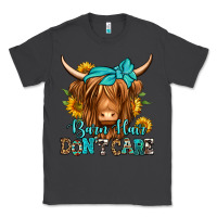 Smoke barn hair don't care long haired cow Classic Tee - Jasminsmagicworld