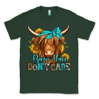 Sports Green barn hair don't care long haired cow Classic Tee - Jasminsmagicworld