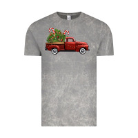 Cloud Rock christmas trees truck Vintage Tee - FaDigitalArtStudio