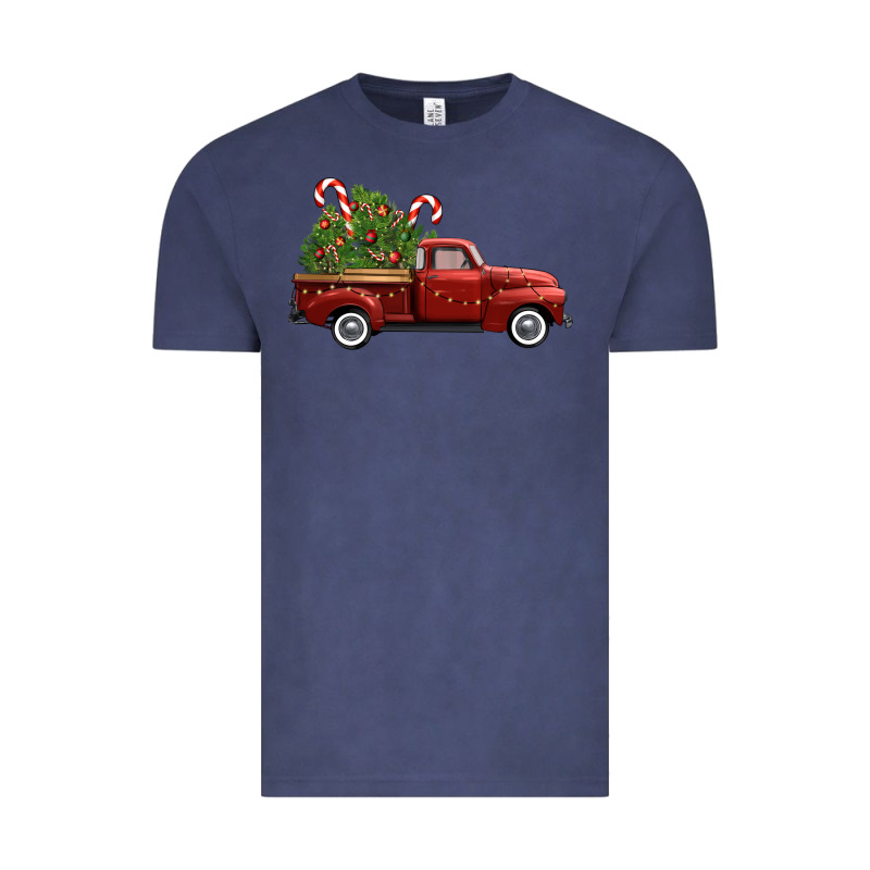 Christmas Trees Truck Vintage Tee by FaDigitalArtStudio | Teevron