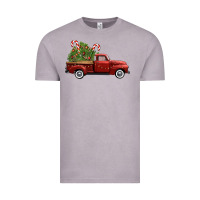 Vintage Zinc christmas trees truck Vintage Tee - FaDigitalArtStudio