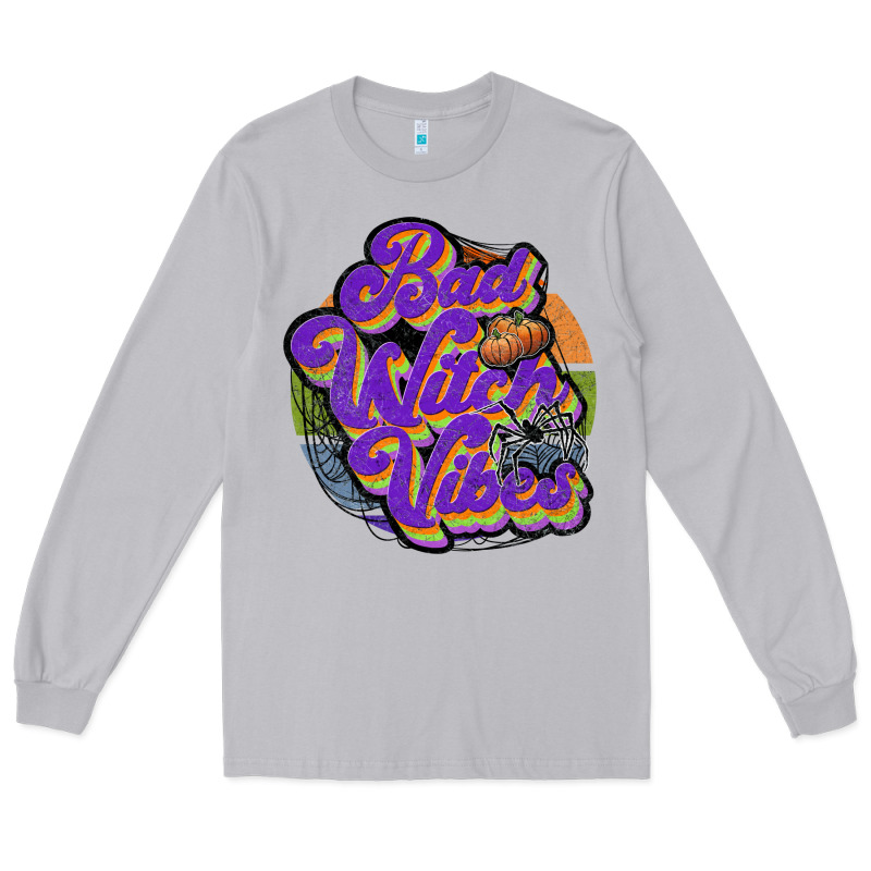 Bad Witch Vibes Long Sleeve Tee by JahusDesignShop | Teevron
