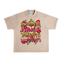 French Oak praying mama raising warriors Urban Heavy Tee - JahusDesignShop