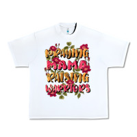 White praying mama raising warriors Urban Heavy Tee - JahusDesignShop