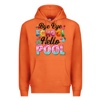 Carrot bye bye school hello pool Premium Hoodie - BarkalooDesign