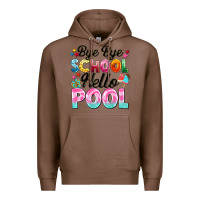 Chestnut bye bye school hello pool Premium Hoodie - BarkalooDesign