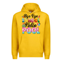 Lemon bye bye school hello pool Premium Hoodie - BarkalooDesign