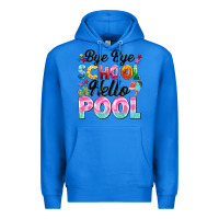 True Royal bye bye school hello pool Premium Hoodie - BarkalooDesign