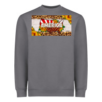 Storm america map sunflower license plate Heavyweight Sweatshirt - HRA Design Shop