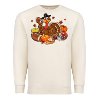 Sandshell football turkey thanksgiving Premium Sweatshirt - MaliasSmallBusiness