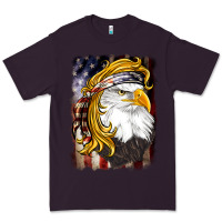 Plum american mullet   eagle Premium Tee - BarkalooDesign