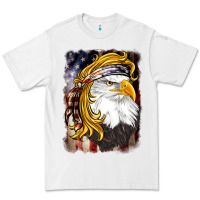 White american mullet   eagle Premium Tee - BarkalooDesign