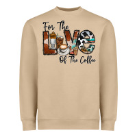 For The Love Of The Coffe Heavyweight Sweatshirt | Teevron