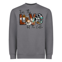Storm for the love of the coffe Heavyweight Sweatshirt - CowhideDigitalArt