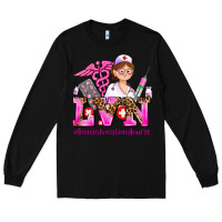 Black lvn licensed vocational nurse Long Sleeve Tee - AdoDesignShop
