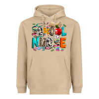Mushroom school nurse Heavyweight Hoodie - NancyCooperArtShop